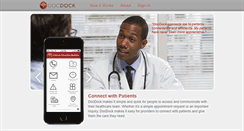 Desktop Screenshot of docdock.com